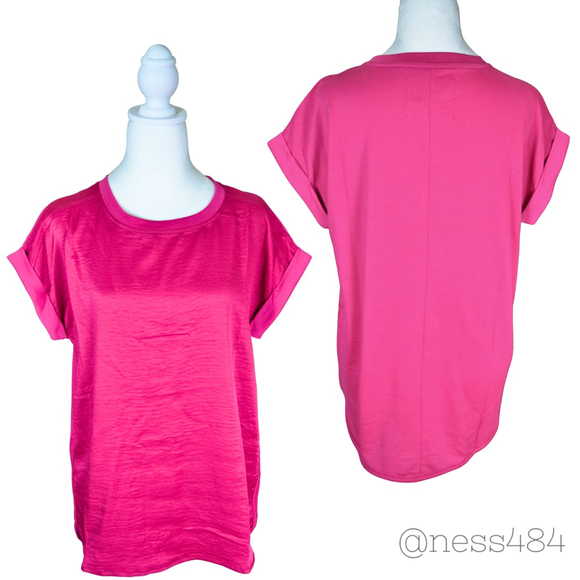 NWT Women's Cupio Blush Pink T-Shirt Size S - Picture 2 of 4